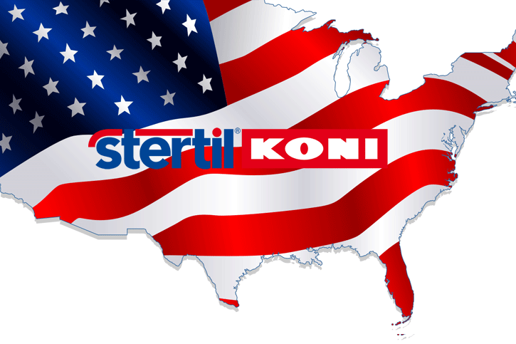 1996 - otwarcie oddziału Stertil-Koni, USA