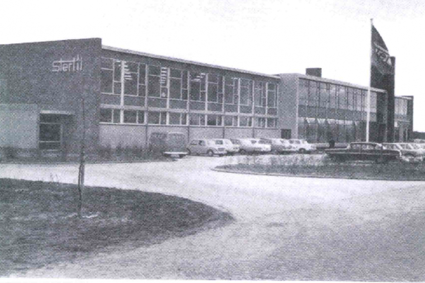 Założenie fabryki Stertil w 1962 roku, Fryzja, Holandia